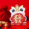Cartoon Wake Lion Ornaments Traditional Spring Festival Ornaments  Spring Festival Decor