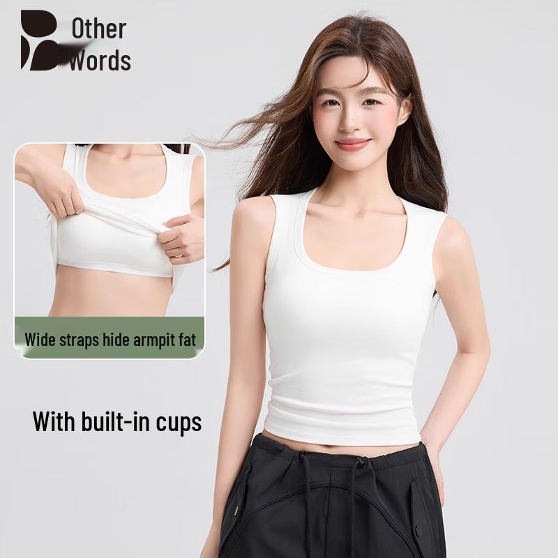 Women's Summer Padded Camisole with Integrated Bra