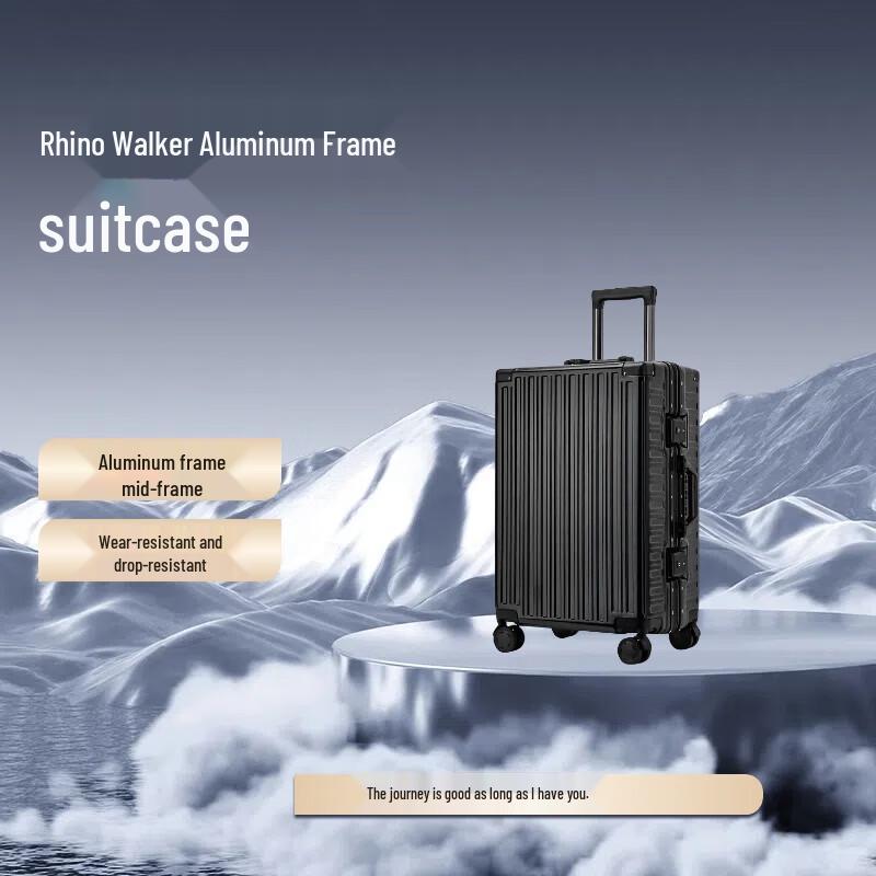 Rhino Wanderer 610 22-inch Aluminum Frame Spinner Suitcase