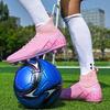 Rote Herren Fußballschuhe Outdoor Training Fußballplatz Stollen Mann Schnürung Anti-Rutsch Herren Fußballschuhe Society botas de futbol