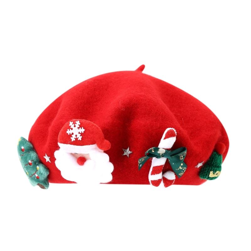 

Thin Warm Hat Soft Polyester Winter Hat For Outdoor Travel Holiday Party 2