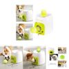 Interactive Smart Dog Treat Dispenser Toy Automatic Feeding Device For Pets Green Color