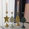 Lantern Metal Candlestick Ornaments Home Candlelight Dinner New Home Desktop Decoration and Arrangement