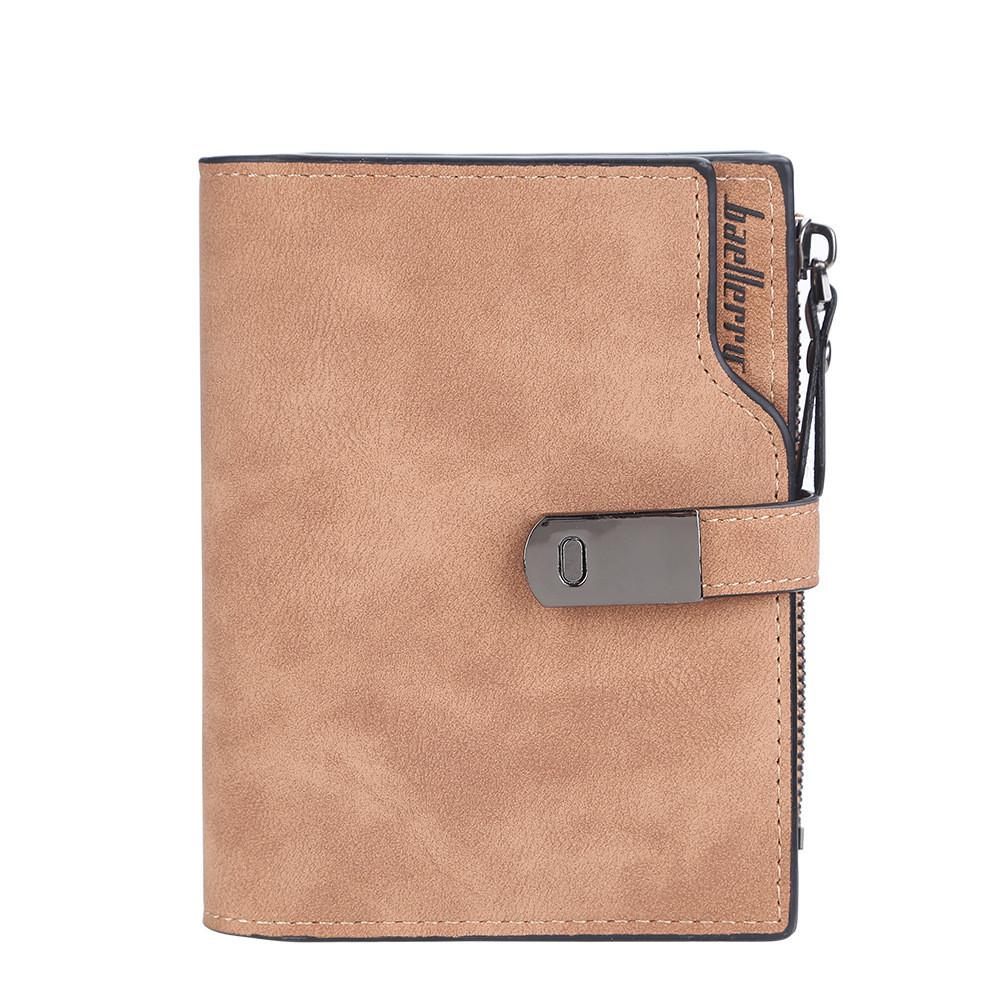 Pu Leather Wallet For Women With Zipper And Multiple Card Slots For Daily Use