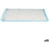 Underpad 60 X 90 Cm Blue White Paper Polyethylene (10 Units)