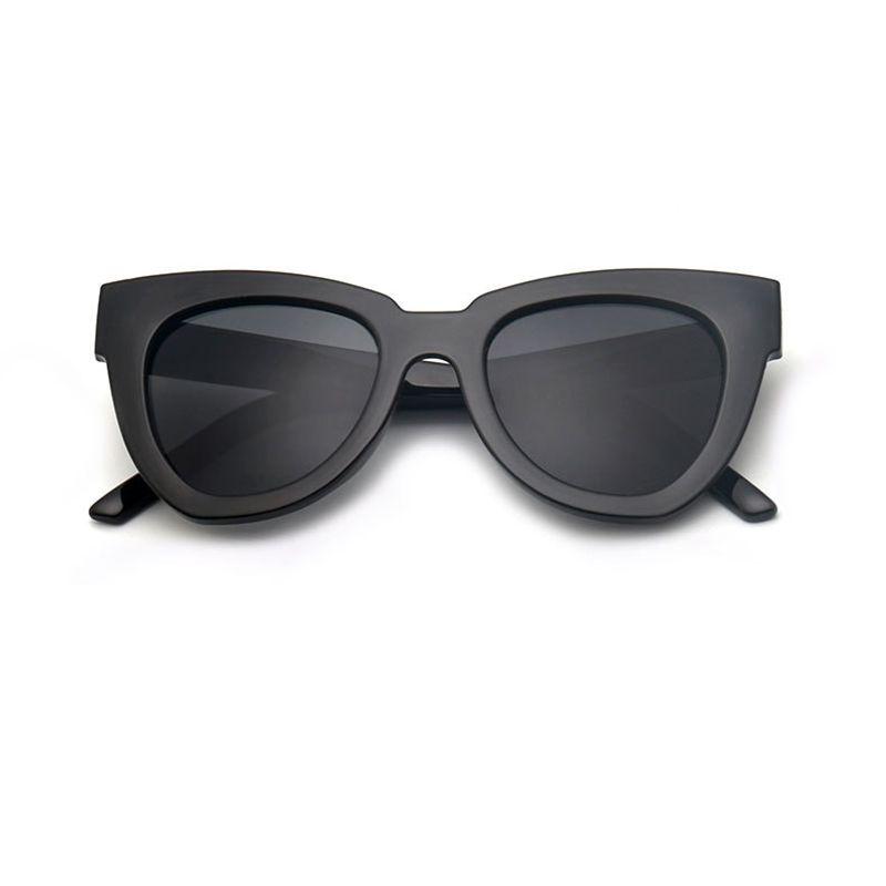 High-quality Women Lady Retro Cat Eye Sunglasses Square Frame Eyeglass Shades