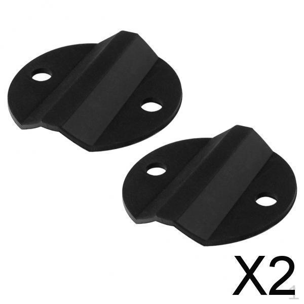 

2x 2pcs Boat Fishing Rod Holder Rack Rail Mount Rubber Gasket, Only Gaskets