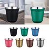 Camping Coffee Mug Water Cup Portable 80ml Capacity Stackable Pint Metal Drinking Glasses for