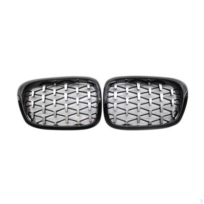 2 Pieces Automobile Front Kidney Grille 51137005837 Wear Resistant Left Right Accessories