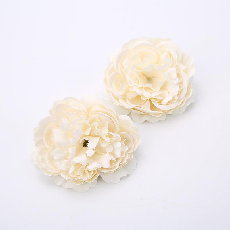 3/5Pcs Artificial Flower Head Party Birthdays for Home Room Decoration New Year's Wedding Decor Gifts Valentine's Day Supplies