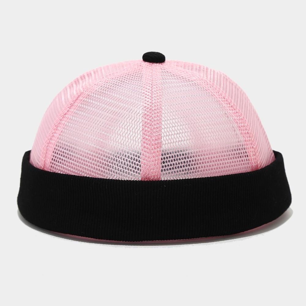 Brimless Mesh Brimless Skullcap Mesh Sailor Cap Classic Breathable Beanie Hat  Summer Season