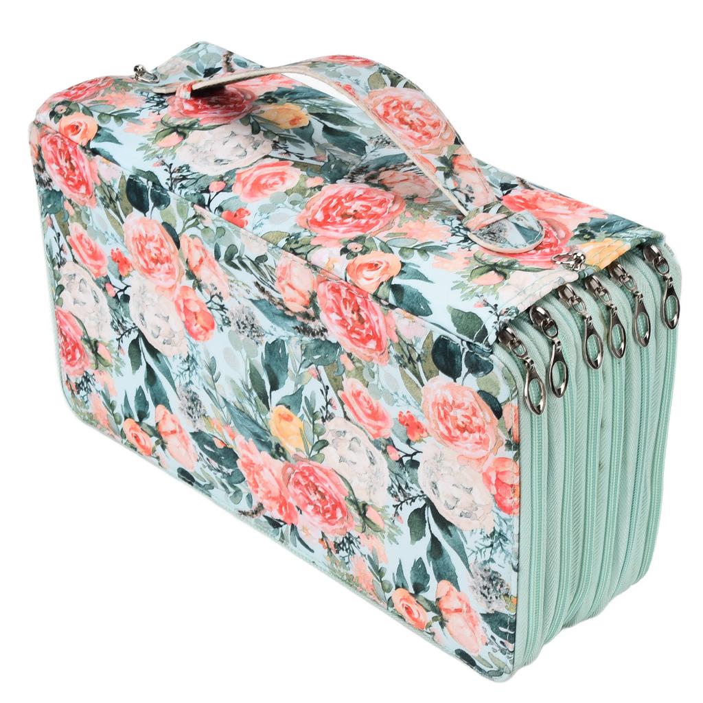 Pencil Case Large Capacity 120 Slots Exquisite Craftsmanship Wear Resistant Lightweight Portable