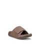 ECCO Cosmo PF Damen Puffy Puff Sandalen aus echtem Leder, 20668301674, Taupe, Größe 24,5 cm, 3E