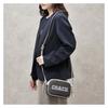 Coach Shoulder Bag Jamie 19 Zippered Double Card Slot Interior Multi-function Pocket Signature Coated Canvas and Smooth Leather Camera Small Women's