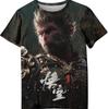 Men's Fashion & Funny Men T-Shirt 3D Printing T-Shirt Casual Round Neck Short Sleeve T-Shirt Oversized Quick Dry Clothing