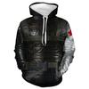 Men's Autumn and Winter 3D Printed Hooded Fashion Versatile Trend Breathable Casual Hoodies & Sweatshirts (men’s)