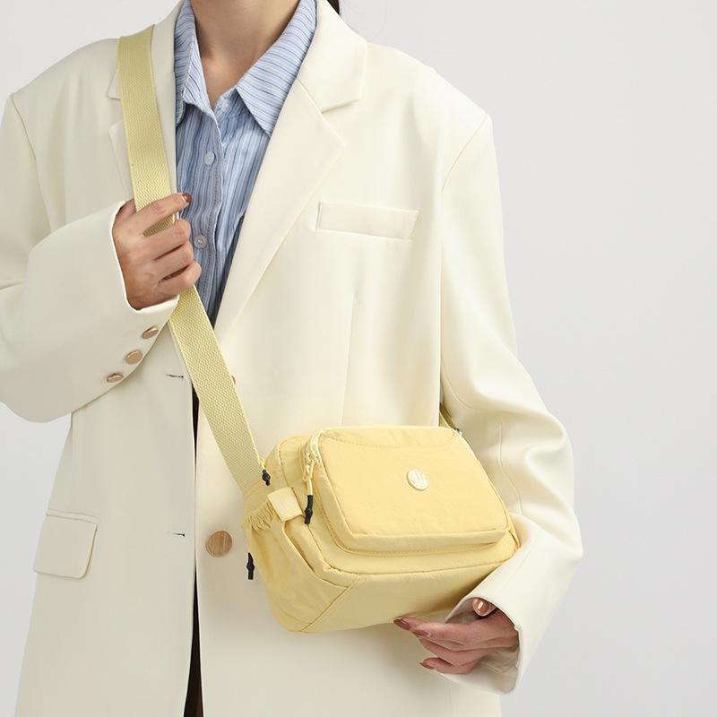Nylon Bag Women's Crossbody Shoulder Bag Multi-Layer Large Capacity Waterproof Mother Bag
