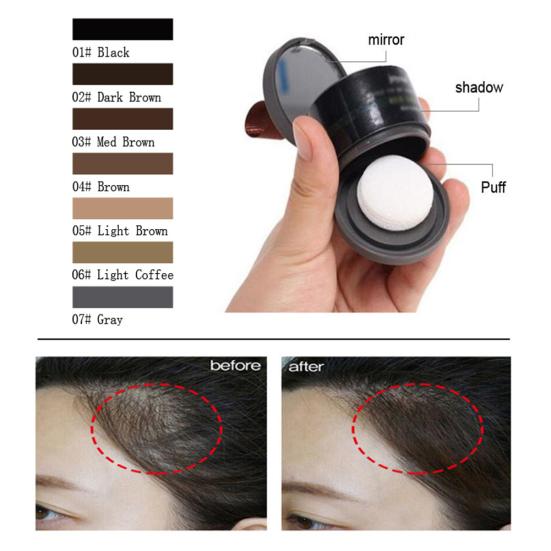 4g Hairline Powder Hair Shadow Modified Repair Trimming Edge Control Concealer