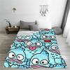 Hangyodon Make Faces Cartoon Wool Blanket Cute Kawaii Vintage Throw Blankets for Home Hotel Sofa 150*125cm Bedspreads
