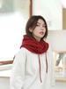 A Women Winter Beanie Hats One-Piece Knit Balaclavas Mask Neck Circle Scarf Ski Snow Hat