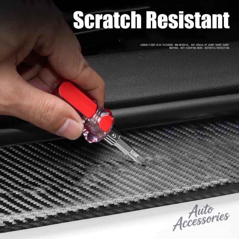 1/4PC Car Trunk Bumper Door Sill Threshold Protection Strip Car Sticker For BMW M E46 E90 E60 F30 G20 X1 X2 X3 X4 X5 X6 X7 I3 I4