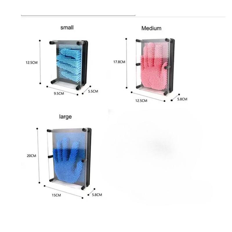 3D Shape Badge Art Shoumo Color Needle Children Get Facial Palm Model Clone Badge Home Desktop Decoration Decoration Fun Game