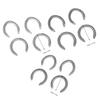 4Pcs Type 4 /Type 5 /Type 6 Aluminium Alloy Horseshoe Kit Horse Riding Tool Equipment Accessories For horseshoe palms