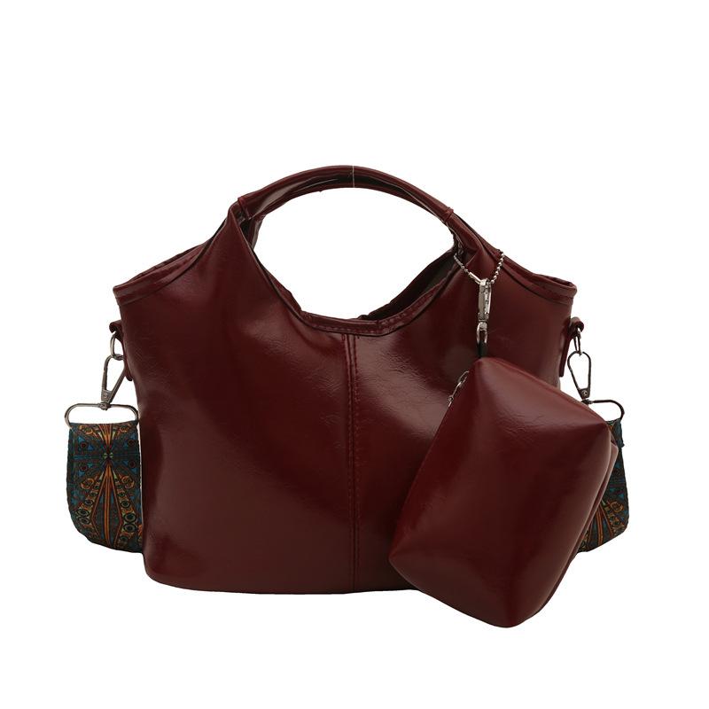 Retro Texture Light Luxury Women's Bag New Fashion Trendy Underarm Bag One Shoulder Crossbody Tote Bag