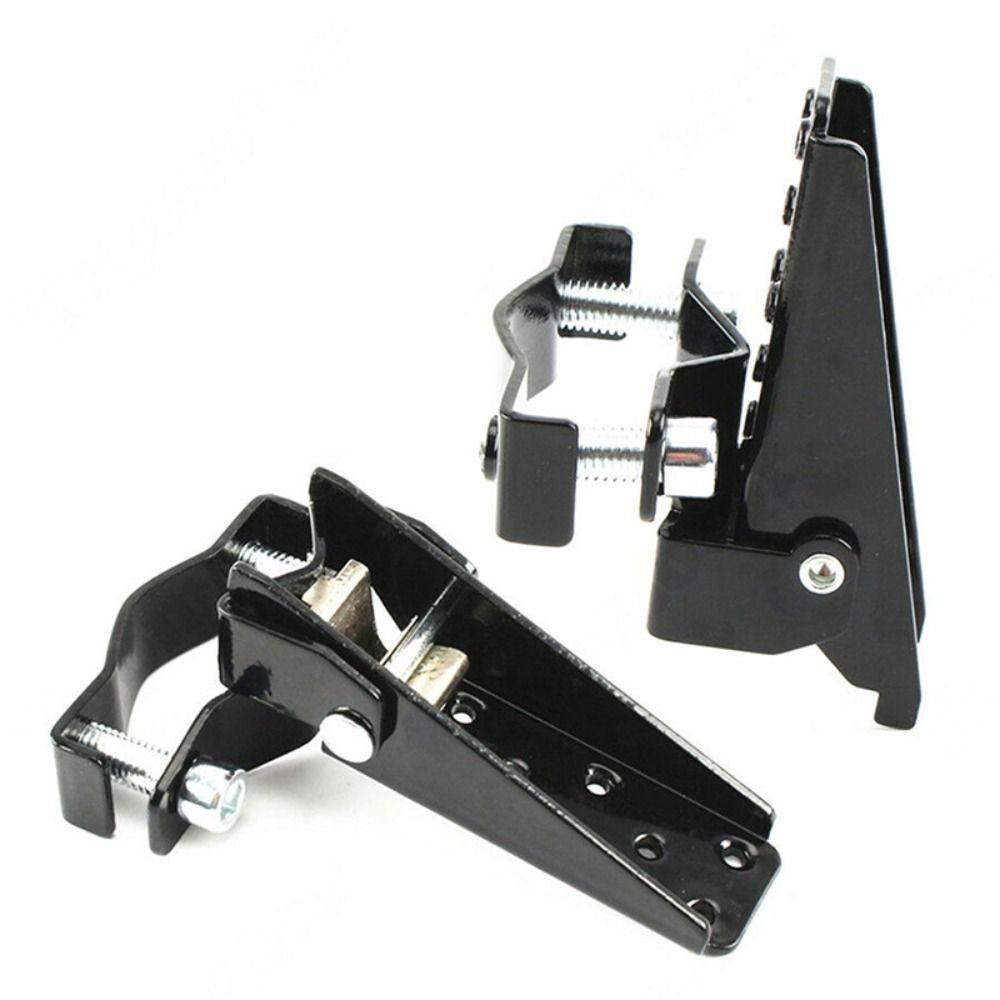 25-38mm Foldable Motorcycle Foot Pegs Motorbike Footrests Shock-absorbing Pedals Foot Pegs