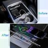 For Tesla New Model Y Juniper 2025 Model 3 Highland 2024 65W 45W Central Control Fast Charging TPYE-C USB HUB Expansion Dock