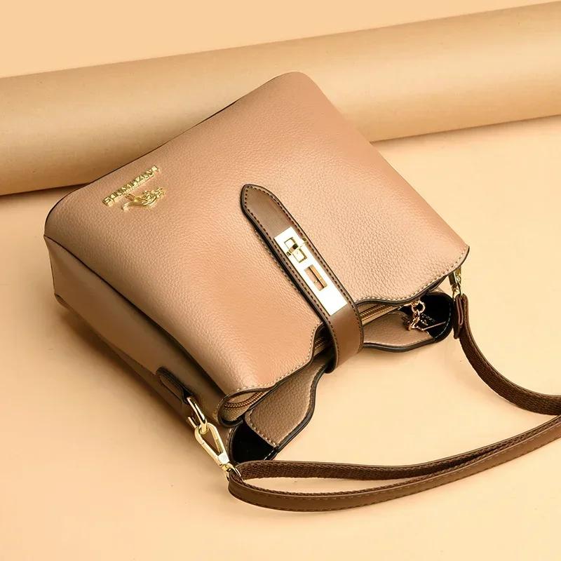 Classic PU women's shoulder bags  crossbody bags  versatile  large capacity  concise  light  luxurious  high quality  new fashion