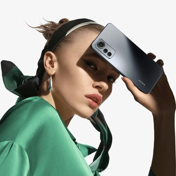 Xiaomi 12 Lite 5G Smartphone 8Go 128Go Noir 6.55" FHD+ AMOLED DotDisplay Charge Rapide 67W Caméra Triple 108MP De Niveau Studio