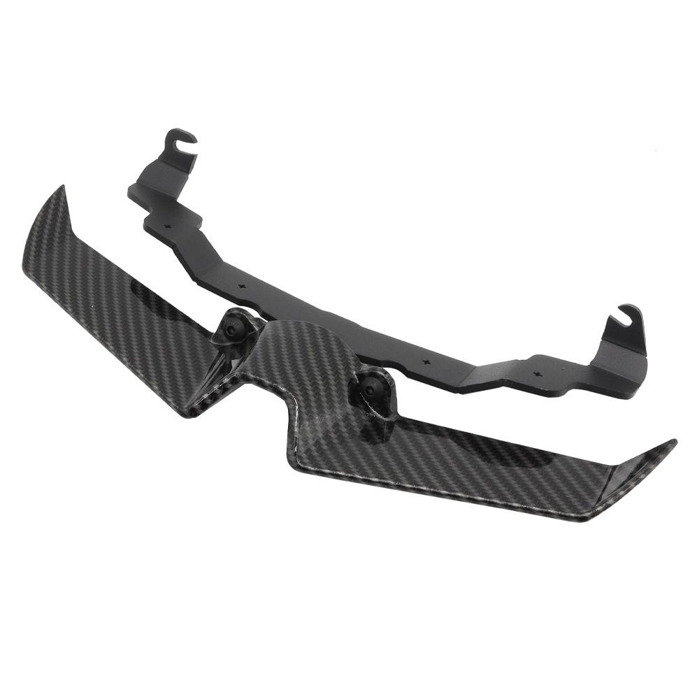 Carbon Fiber Look Front Spoiler Wing Kit For Yamaha MT-10 MT10 MT-10 SP 2022-On