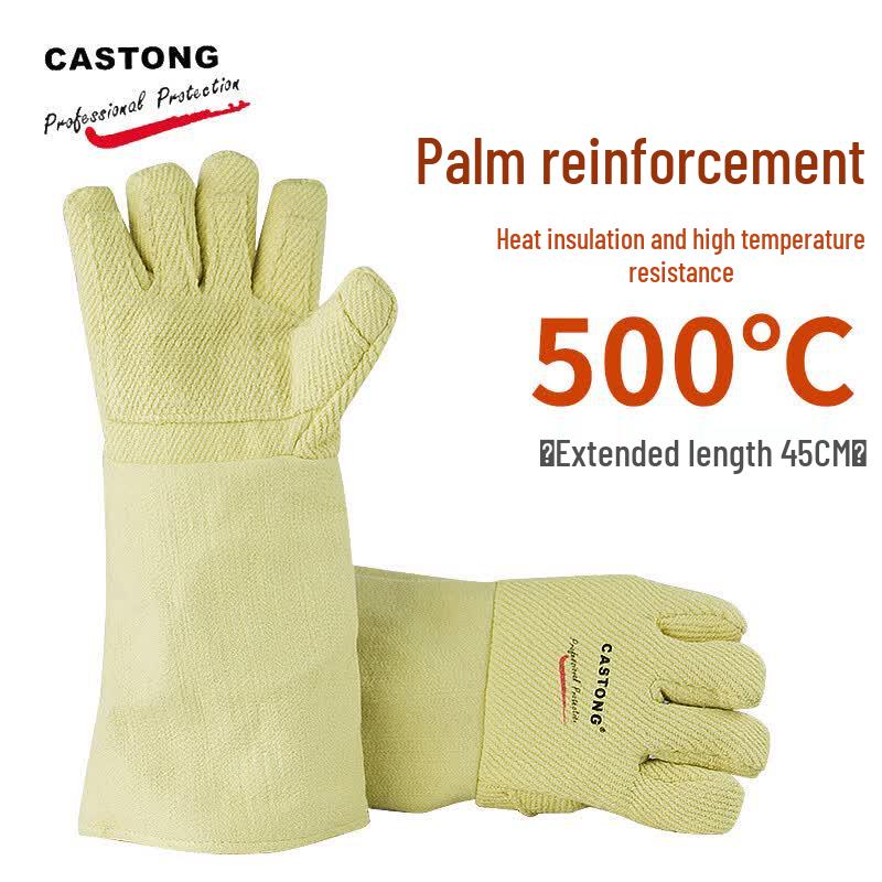 CASTONG 500℃ High-Temperature Resistant Gloves One Size