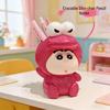 Crayon Shin-chan Large Capacity Desktop Pen & Makeup Holder - Cartoon Crocodile Stationery Storage Box