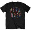 Paramore T-Shirt Spiral Band Logo Offiziell Unisex