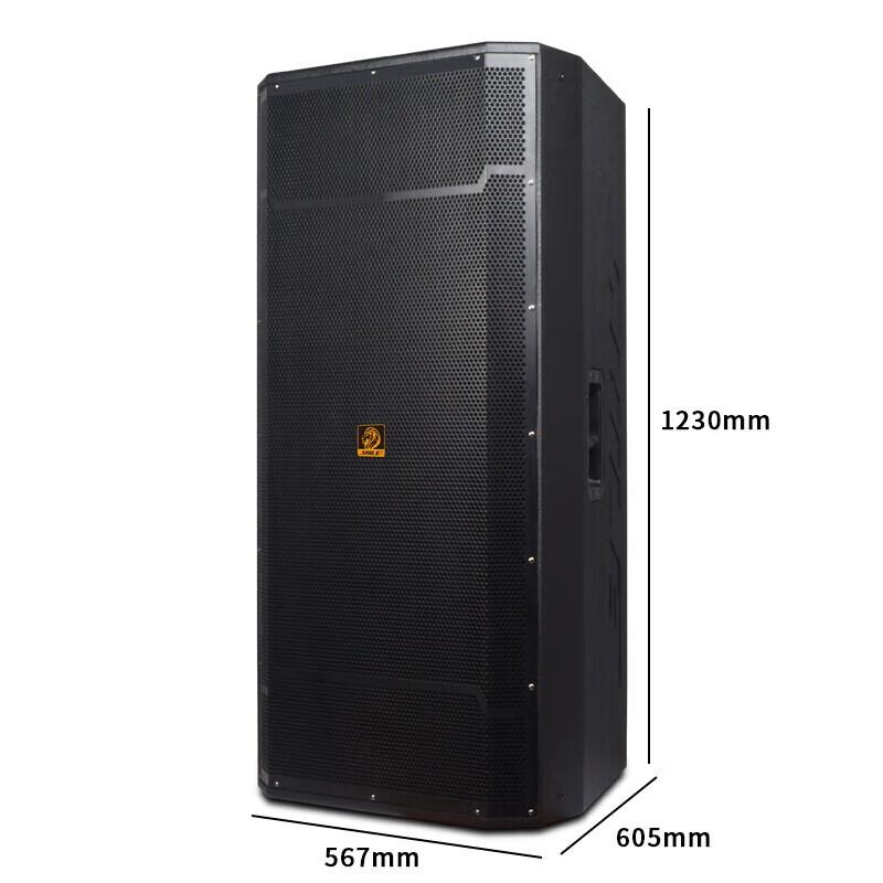 SHILE Professional Dual 15-inch High-Power Stage Speaker System (CN version)