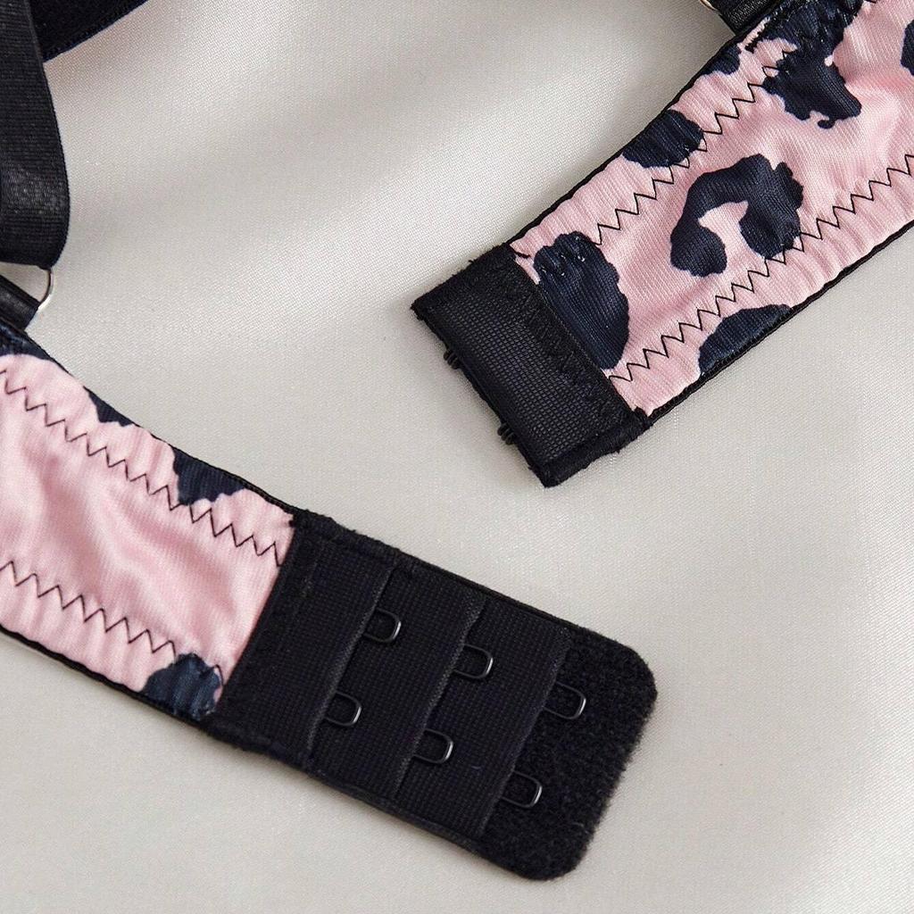 Leopard Print Bra and Thong Set - Sexy, Comfortable Lingerie