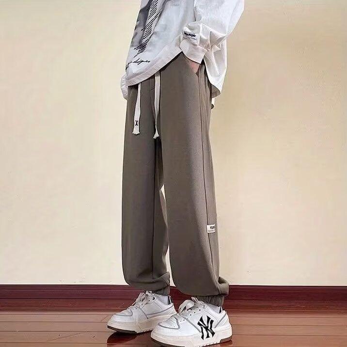 Spring and Summer Loose Trousers for Men's Wardrobe Pants Design Trendy Sports Versatile and Handsome Casual Pants