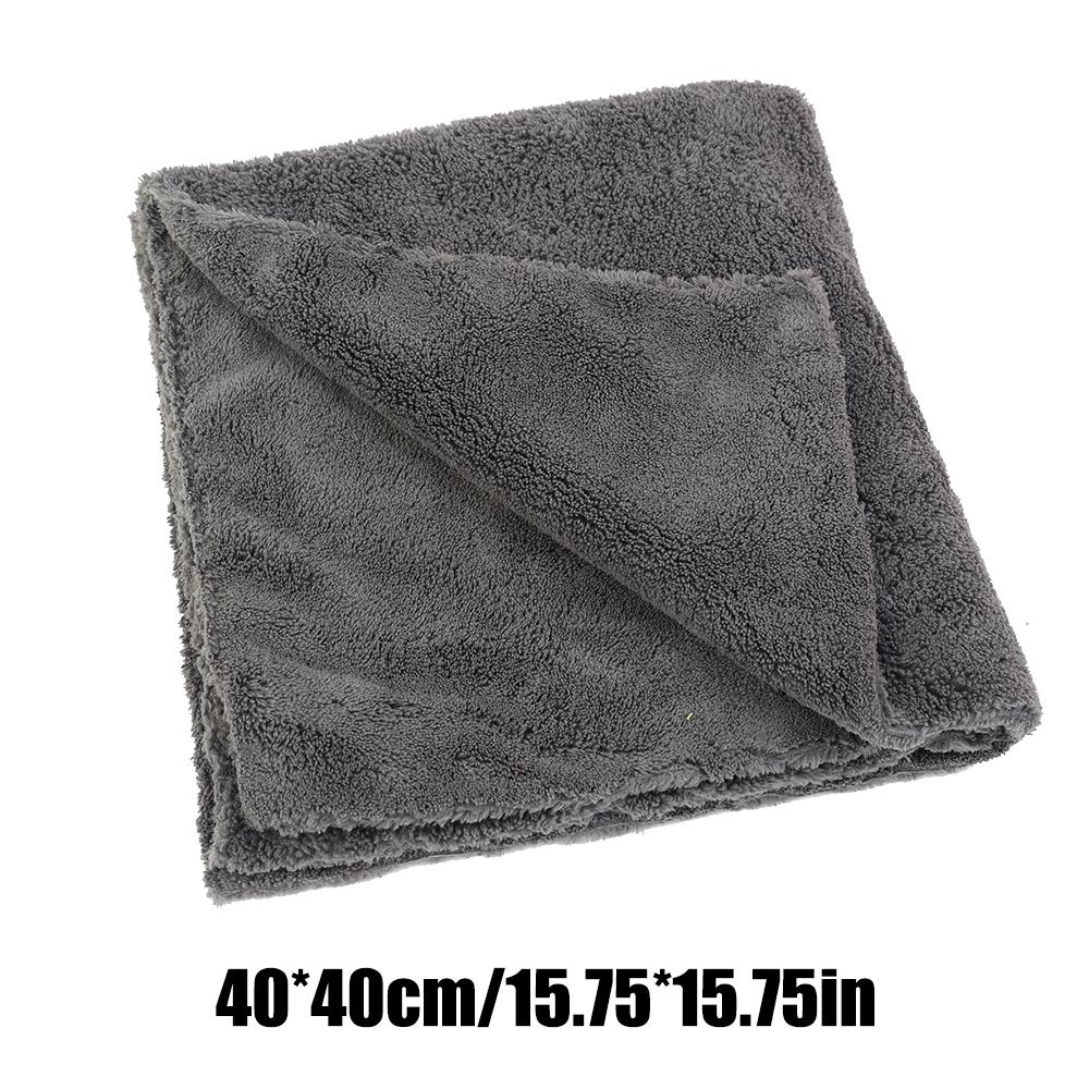 Coral Fleece Car Wash Towel Universal High Density Microfiber Cleaning Polishing Towel Car Care Home Use Cleaning Drying Cloth