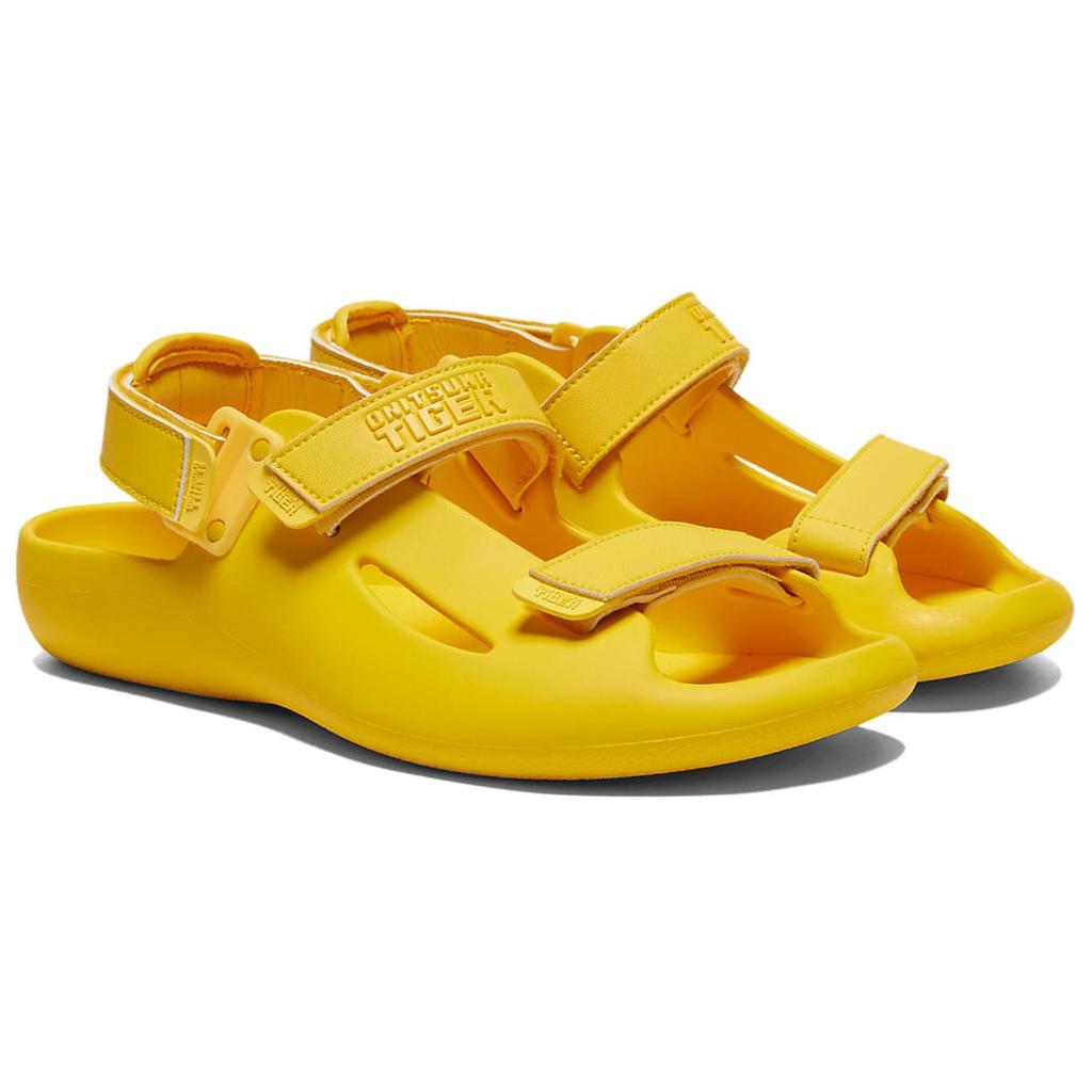 Onitsuka Tiger Ergonomic Comfortable Versatile Beach Sandals Unisex Sandals Yellow 1183C368-750