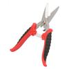 180mm 3CR13 Steel Electrician Garden Scissors Multifunction Straight Head Plastic Scissors