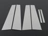 BRIGHTZ Stainless Steel Pillar Panels for Honda Crown and 183 Visors GRS Ultra-Mirror (6-Piece Set) 180, 181, 182, (No Required) [PIL-SIL-178] (18