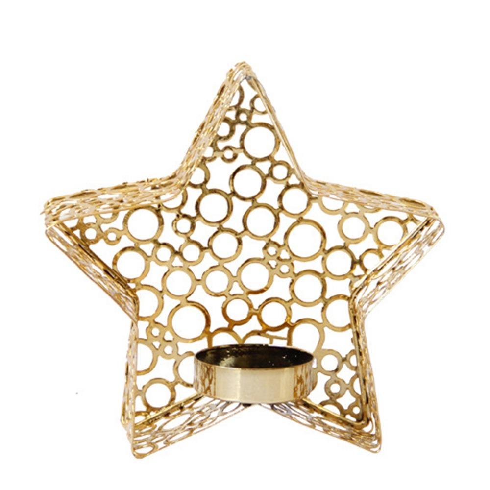 Creative Star Candle Holder Middle Eastern Candle Stand Gift Holders for Candlesticks  Home Decor