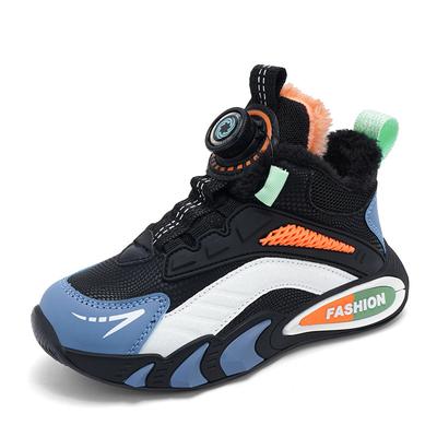 2819 Classmates Children's Rotating Buckle Running Shoes Spring Low-top Boys' Sports Shoes Middle School Children and Primary School Students Mesh