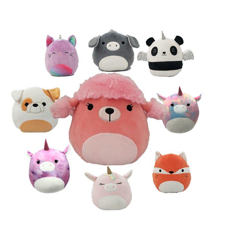 Animal Stuffed Toy Hamburger Plush Soft Dolls Large Cushion Pillow