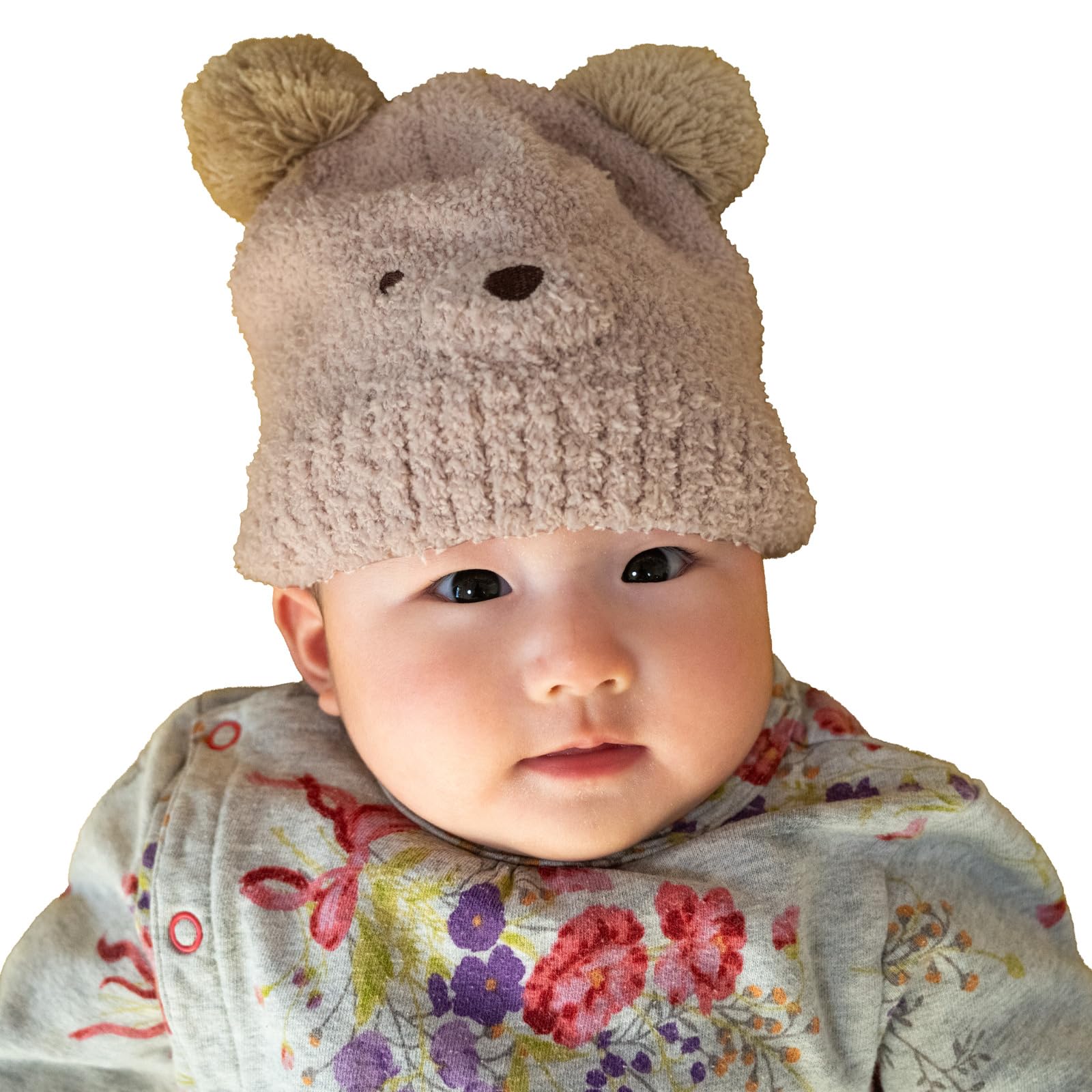 

Happy Baby Knit Rabbit and Bear Size Ages Months 6 Bear Beans! Hat, Design, 46-48cm, 6-18 (JP, Age, Months, Beige)
