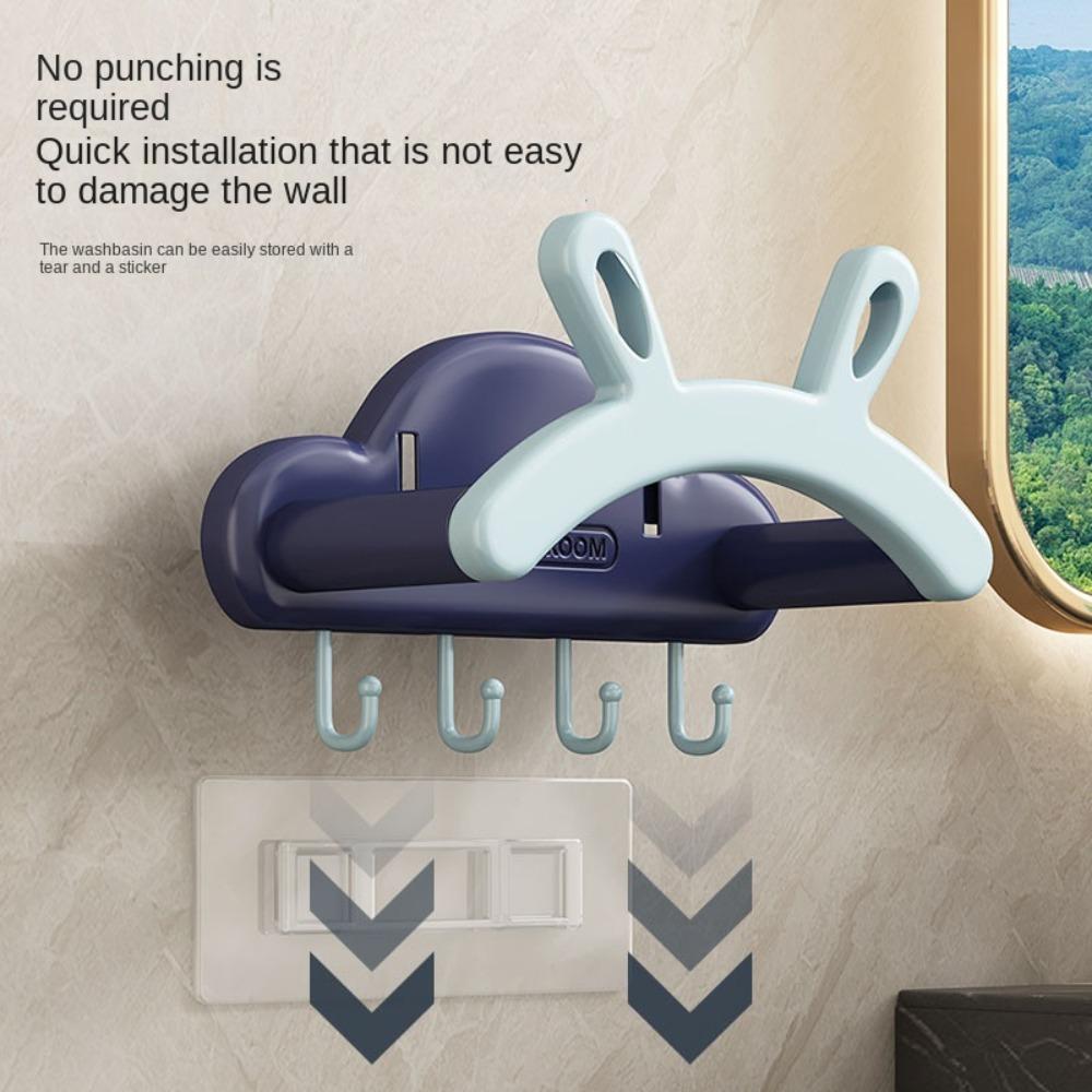 Stretchable Washbasin Rack Punch-free Washbasin Stand Convenient Bathroom Bracket  Home