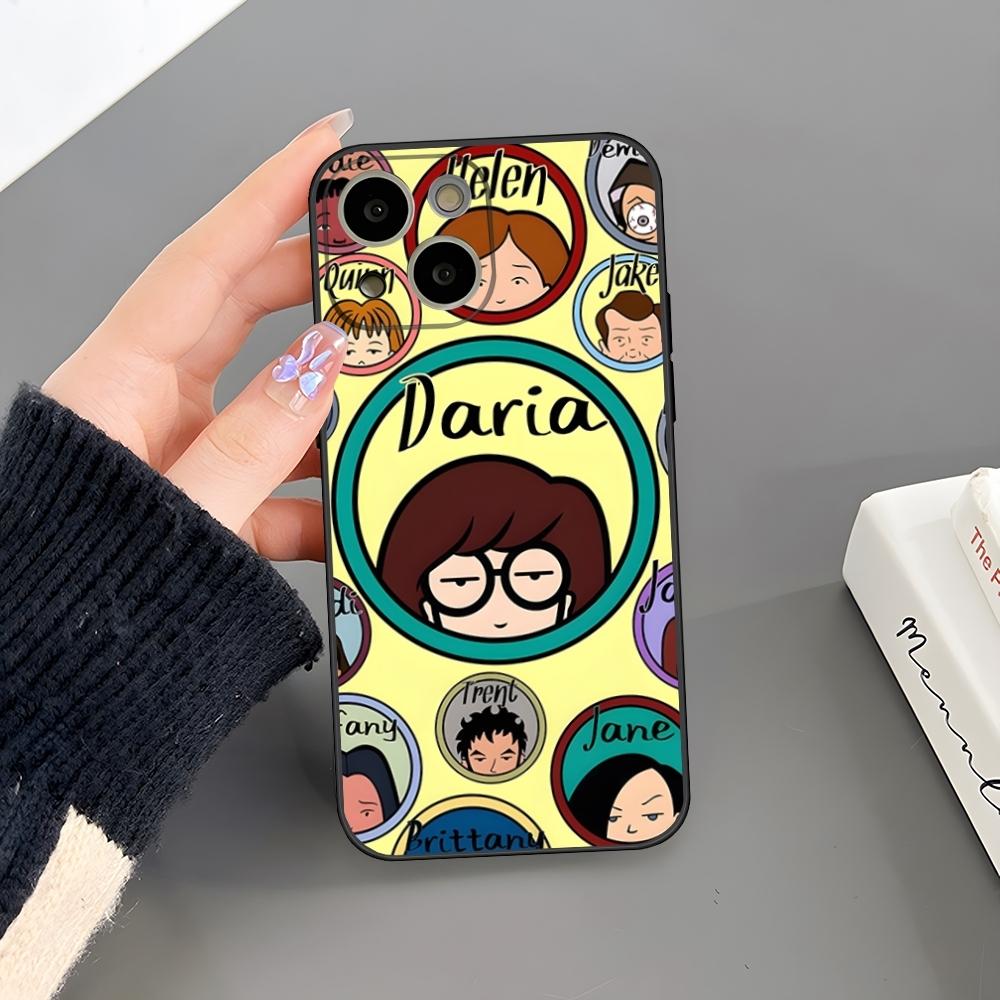 Anime Darias Phone Case For Iphone 17 Air 15 Pro Max 14 Pro 16 Plus 12 13 11 Xr X Xs 8 7 Plus Back Cover