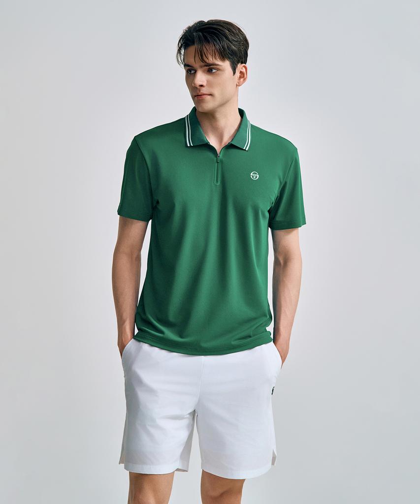 SERGIO TACCHINI M Zipper Neck Polo